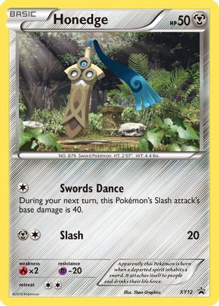 Honedge - XY12 XY12/211 - XY Promos Holofoil