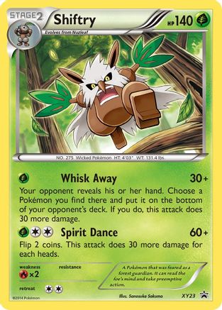 Shiftry - XY23 XY23/211 - XY Promos Holofoil