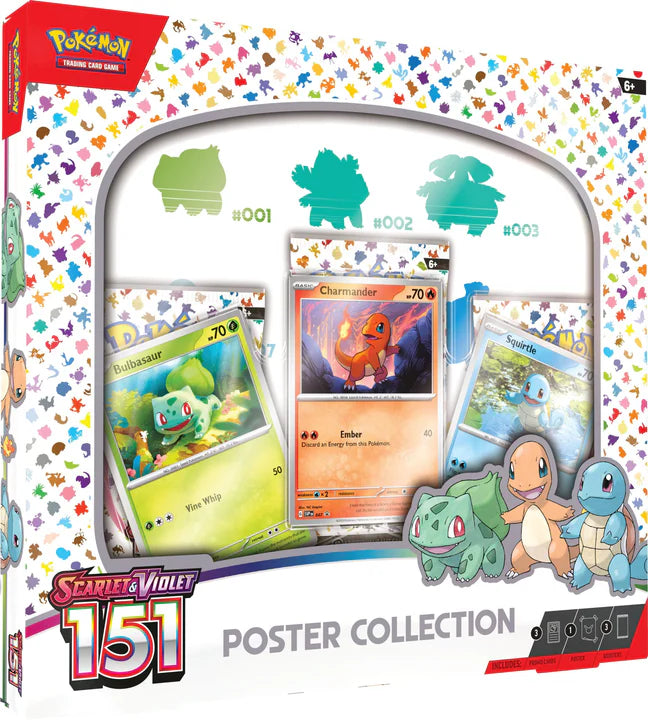 Pokemon: Scarlet & Violet - 151 Poster Collection Box