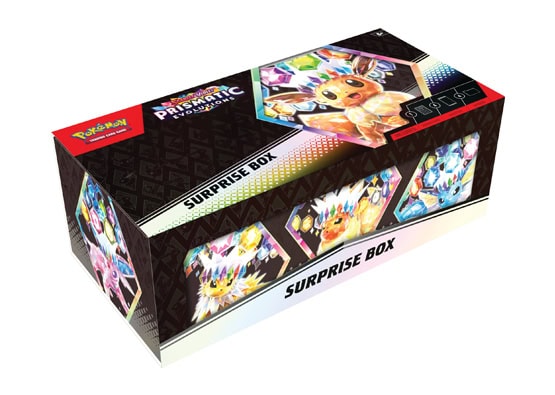 Pokmon Scarlet & Violet - Prismatic Evolutions - Surprise Box - Card Legends TCG Pokmon Scarlet & Violet - Prismatic Evolutions - Surprise Box - Card Legends TCG