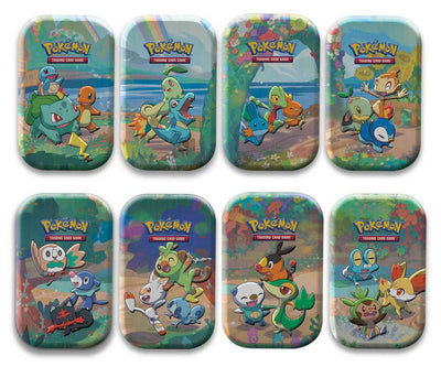 Pokemon - Celebrations - Mini Tins Display - Set of 8 tins