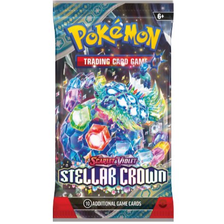 Pokemon Q3 Mini Portfolio Binder 2024 (Stellar Crown Booster Pack)
