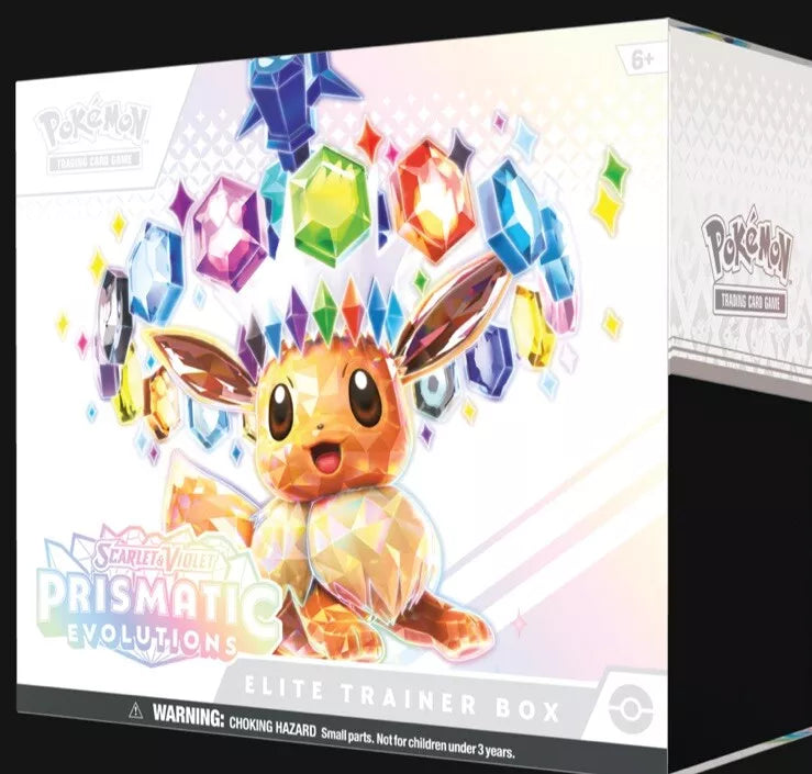 Pokémon Scarlet & Violet - Prismatic Evolutions - Elite Trainer Box (ETB)